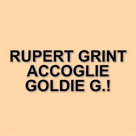 Rupert Grint annuncia la nascita della sua secondogenita Goldie: la
