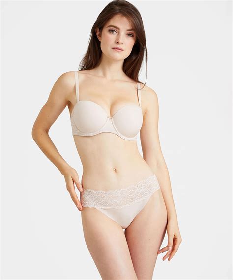 Sweetessence Soutien Gorge Bandeau Coque Confort Nude Skin Aubade