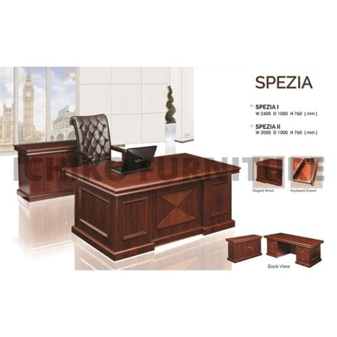 Jual MEJA KAYU DIREKTUR SPEZIA ICHIKO WOOD EXCLUSIVE EKSEKUTIF KANTOR