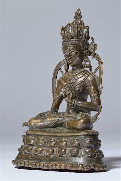 Vairocana Westtibet 1314 Jh H 27 Cm