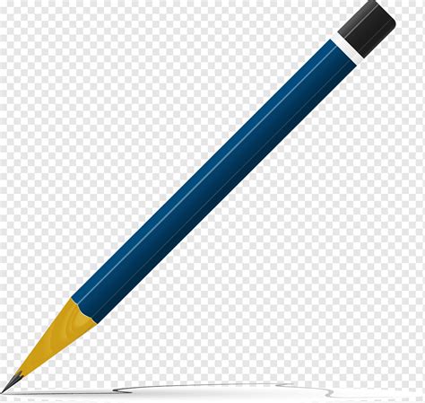Синий карандаш, png | PNGWing
