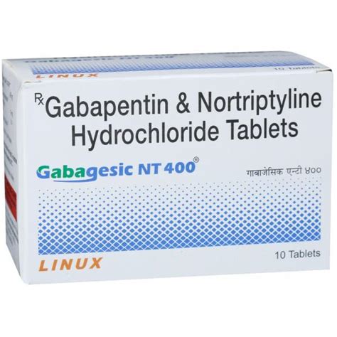 Buy Gabagesic NT 400 Mg Tablet 10 Tab Online At Best Price In India