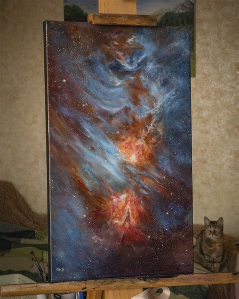 NGC 2264 Fox Fur Unicorn And Christmas Tree Oil 50x30 Flickr