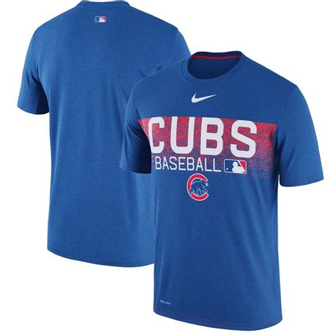 Chicago Cubs Nike Authentic Collection Legend Team Issued Performance T