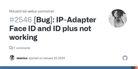 [bug] Ip Adapter Face Id And Id Plus Not Working · Issue 2546