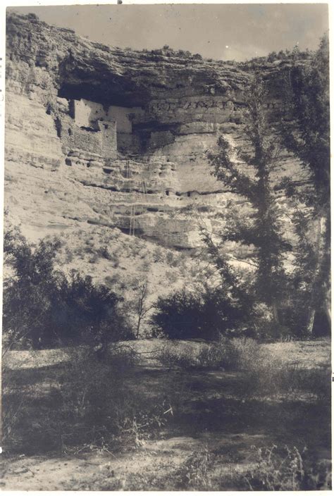 Montezuma Castle Cliff Dwelling In 1902 Arizona Memory Project