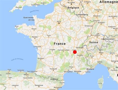 carte de lyon dans le rhone carte  plan de la ville de lyon