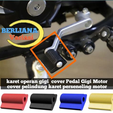 Karet Cover Pedal Gigi Motor Cover Pelindung Operan Gigi Karet