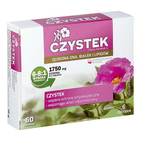 Czystek Tabletki 60 Kup Online Apteka Internetowa Apo Discounter Pl