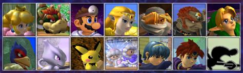 Super Smash Bros Melee Newcomers Melee By Lelan B Keeton On Deviantart