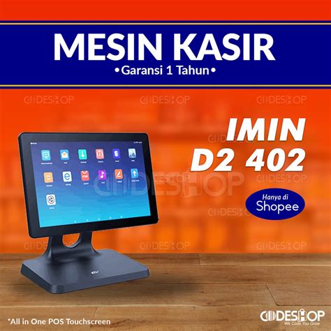 Jual Mesin Kasir IMin D2 402 2GB 16GB Android All In One POS Shopee