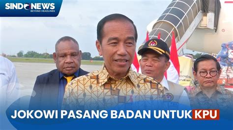 Respons Tudingan Mahfud MD Jokowi Bela KPU Sukses Selenggarakan Pemilu