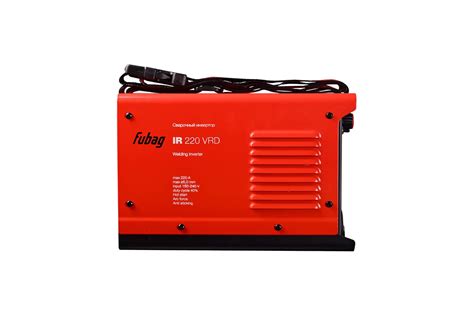 Инвертор MMA сварки FUBAG IR 220 VRD сварочный ток 220 А, рабочее ...