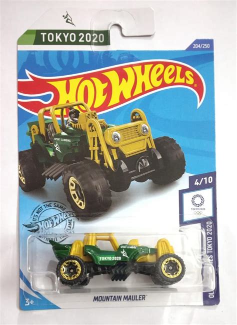 Hot Wheels Mountain Mauler Green MINIATURE TOY SHOP