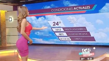 La Presentadora Del Tiempo M S Sexy Del Mundo Es Furor Con Sus Fotos Hot En Instagram Infobae