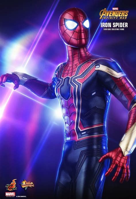 Iron Spider Aus Dem Film Avengers Infinity War Von Hot Toys Mms