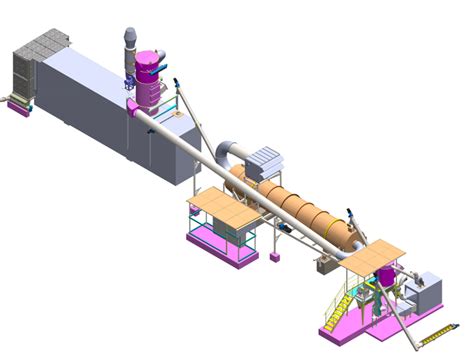 Cutter And Dryer For Biochar Facility