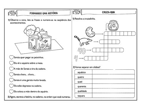 Qua Que Qui Quo Atividades