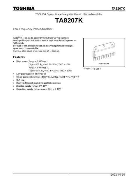 TA8207K | Capacitor | Reliability Engineering