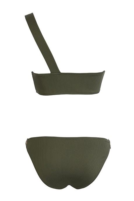 Tek Omuz Aksesuarlı Bikini Takım I Sailor Moda