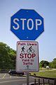 categoryblue stop signs wikimedia commons