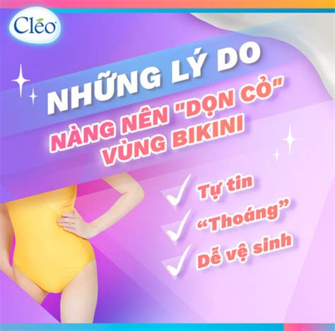 Có nên tẩy lông vùng bikini không Cleobeauty vn