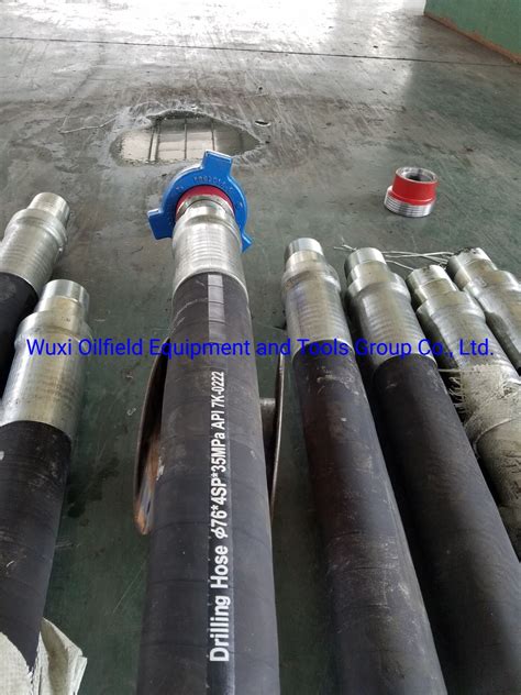 Api K Oilfield Oil Rig High Pressure Circulation Hose Rotary Drilling