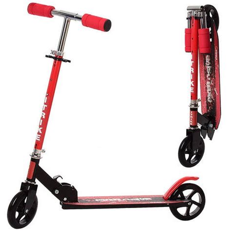 Самокат алюминий+сталь,2 колеса ПУ 145мм, руль 77-87см, подножка ...