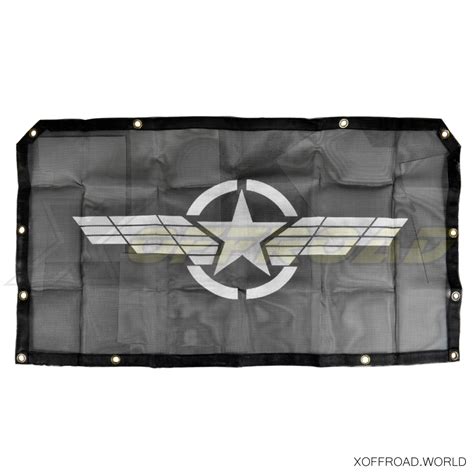 Sonnendach Bikini Schwarz Avengers Style Stern Jeep Wrangler JL Jeep Gladiator JL XOST