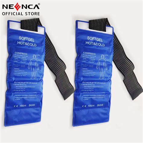 Neenca Gel Ice Cold Packs Piece Set Soft Reusable Cold Hot Compress Provides Alleviate