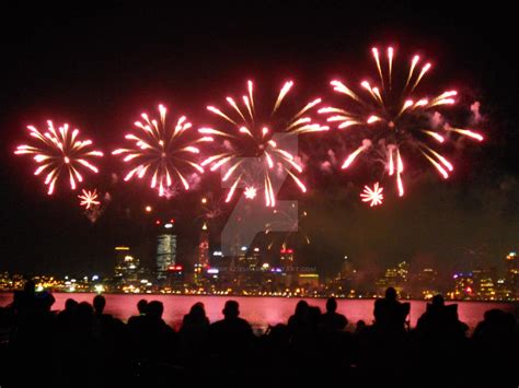 Australia Day 2013 Fireworks 10 by 2195Razielim on DeviantArt