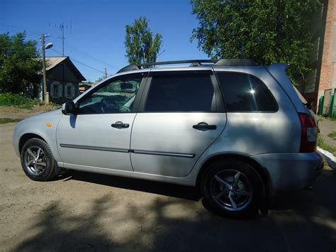 Спойлер универсал от PTGROUP — Lada Калина универсал, 1,6 л, 2012 года ...