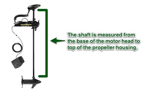 Trolling Motor Length Chart