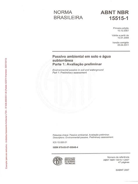 PDF 15515 1 Passivo Ambiental Avaliação Preliminar DOKUMEN TIPS