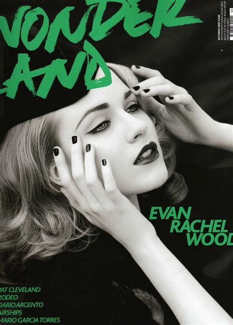 Evan Rachel Wood For Wonderland Magazine 2007 Hawtcelebs