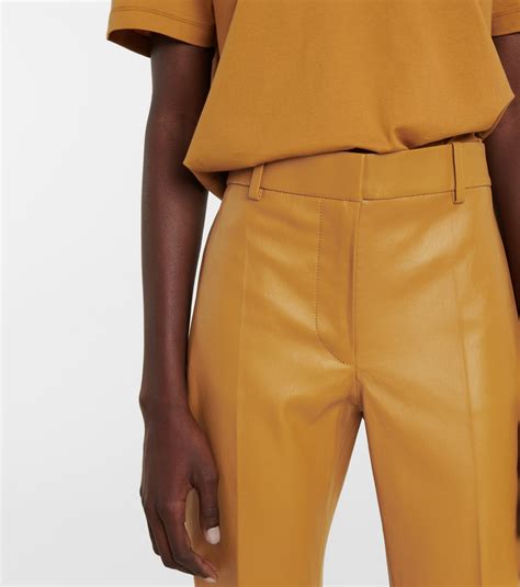 Joseph Coleman High Rise Leather Pants Joseph