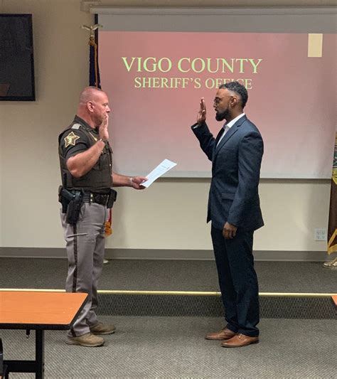 Vigo County Sheriffs Office Welcomes New Deputy