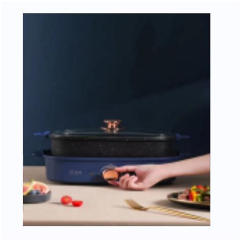 W Electric Hot Pot Cooker China Electric Grill And Nonstick Coating Grill Price