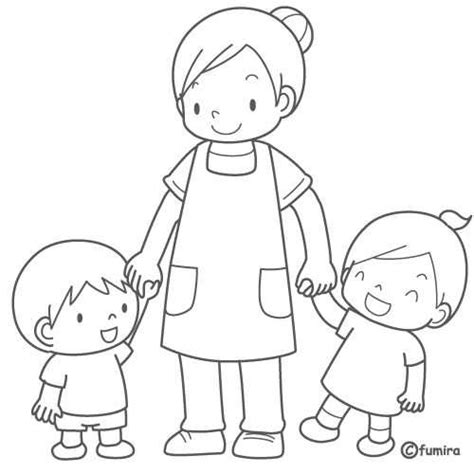 Fișe De Lucru și De Colorat Cu Tema Familia Mea”