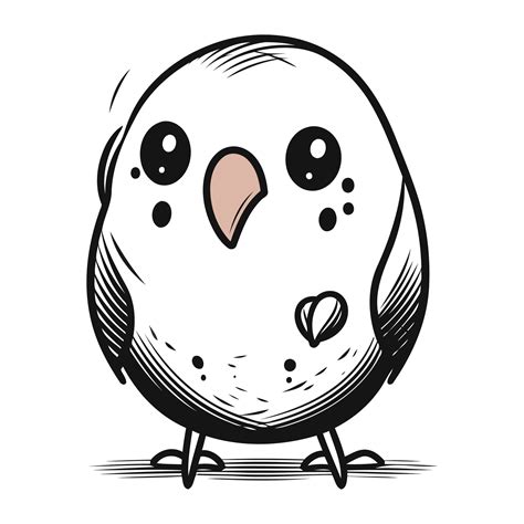 sketch of a cute owl on a white background. vector illustration 33323432 Vector Art at Vecteezy