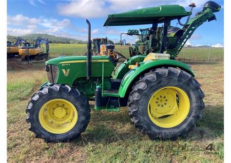 Used John Deere John Deere 5075E FWA ROPS 4WD Tractors 0 79hp In