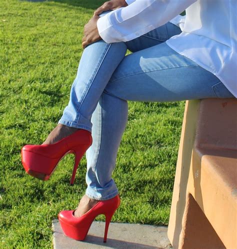 Sweet Red Pumps Beautiful High Heels Hot High Heels Red High Heels
