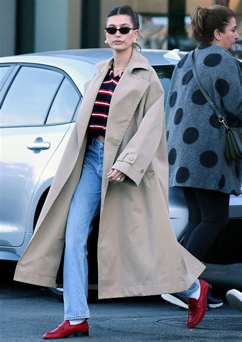 Hailey Biebers Red Loafers Have Sold Out — But You Can Get The Look