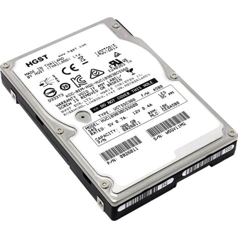 Серверний диск HGST Ultrastar C10K900 300Gb 10K 6G SAS 2.5 ...