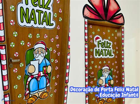 Porta Natal Educação Infantil - Decoração de Porta Feliz Natal - Educação Infantil - Materiais e ...