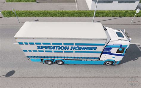 Scania S Tandem Spedition Hohner для Euro Truck Simulator 2