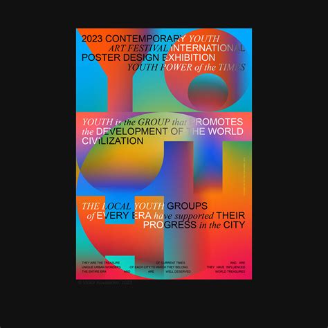 bright colors iii poster collection  behance