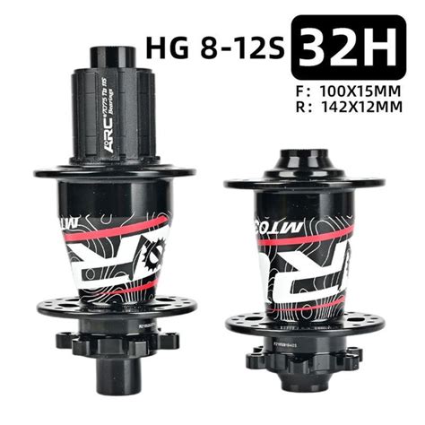 Велосипедная втулка ARC MT039 передняя 2 задняя 4 быстросъемная втулка ...