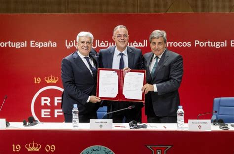 Lekjaa Rocha And Gomes To Present Morocco Portugal Spain 2030 World