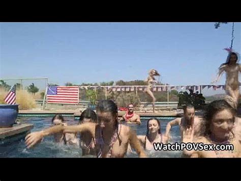 Pool Party Ends With A Blowjob XVIDEOS